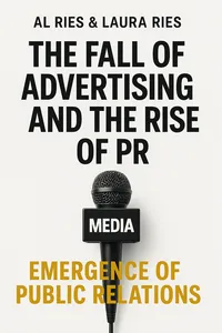 Cover of 'The fall of advertising and the rise of pr'