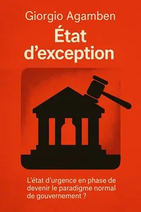 Couverture de 'Etat dexception'