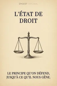 Couverture de 'Letat de droit'