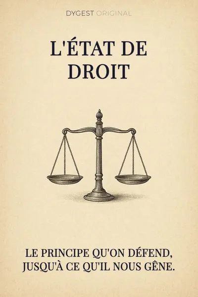 Couverture de 'Letat de droit'
