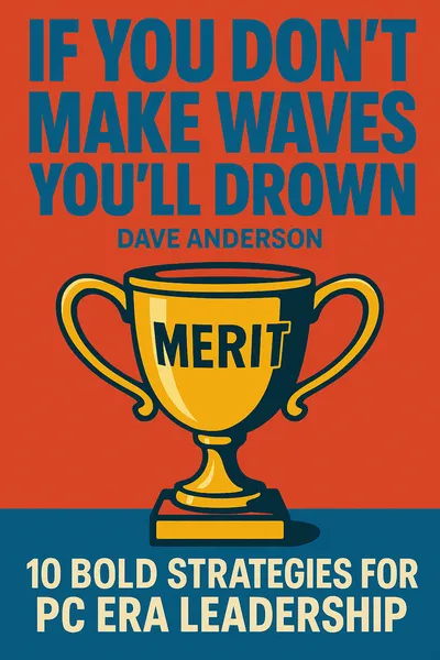 Cover of 'If you dont make waves youll drown'