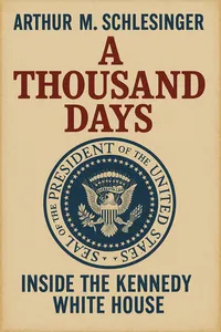 Cover of 'A thousand days'