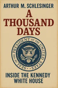 Cover of 'A thousand days'