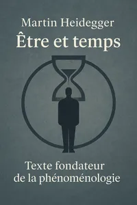 Couverture de 'Etre et temps'