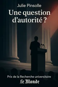 Couverture de 'Une question dautorite'