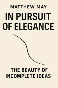 Cover of 'In pursuit of elegance'