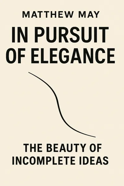 Cover of 'In pursuit of elegance'