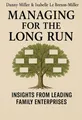 Cover of 'Managing for the long run'