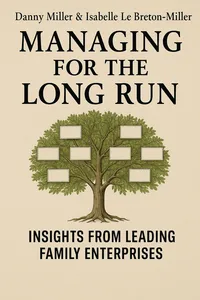 Cover of 'Managing for the long run'