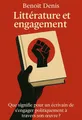 Couverture de 'Litterature et engagement'