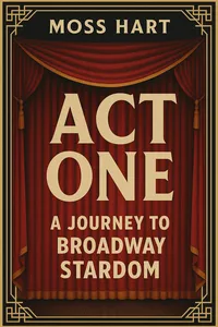 Cover of 'Act one'