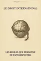 Couverture de 'Le droit international'