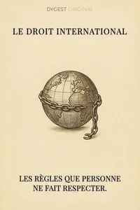 Couverture de 'Le droit international'