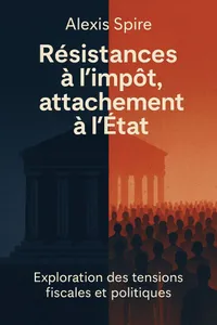 Couverture de 'Resistances a limpot attachement a letat'