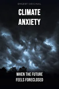 Cover of 'Climate anxiety'