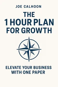 Cover of 'The 1 hour plan for growth'