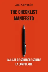 The checklist manifesto