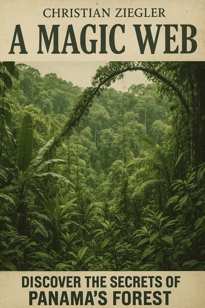 Cover of 'A magic web'