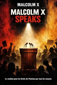 Couverture de 'Malcolm x speaks'