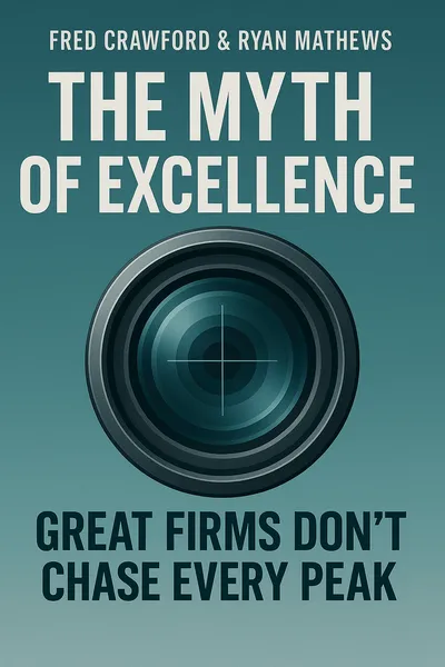 Cover of 'The myth of excellence'
