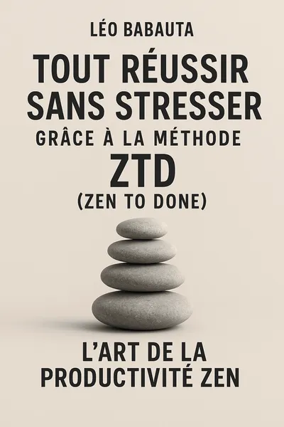 Couverture de 'Tout reussir sans stresser grace a la methode ztd zen to done'