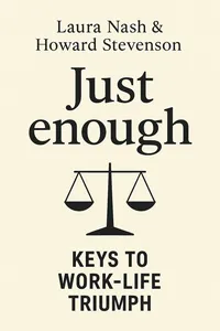 Cover of 'Just enough'