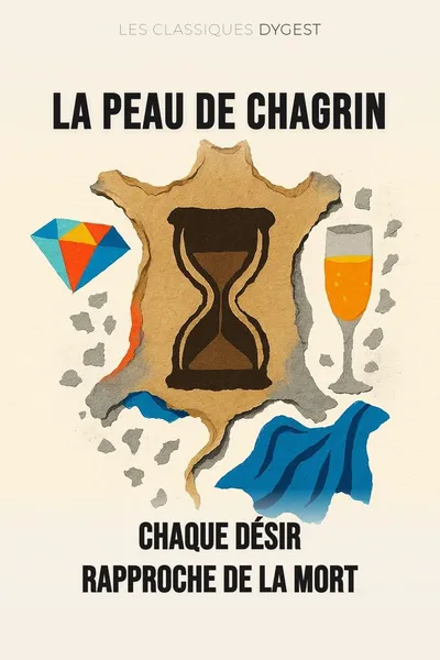 Couverture de 'La peau de chagrin'