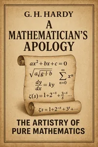 Cover of 'A mathematicians apology'