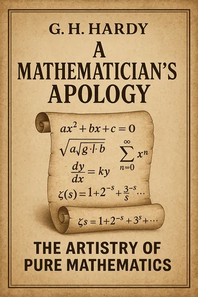 Cover of 'A mathematicians apology'