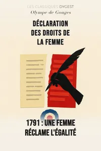 Couverture de 'Declaration droits femme'