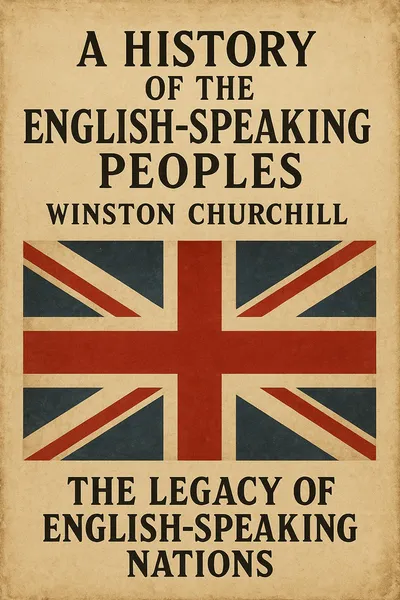 Cover of 'A history of the english speaking peoples'