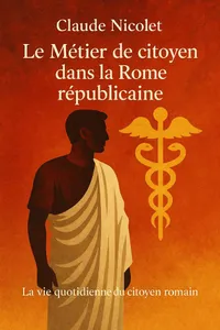 Couverture de 'Le metier de citoyen dans la rome republicaine'
