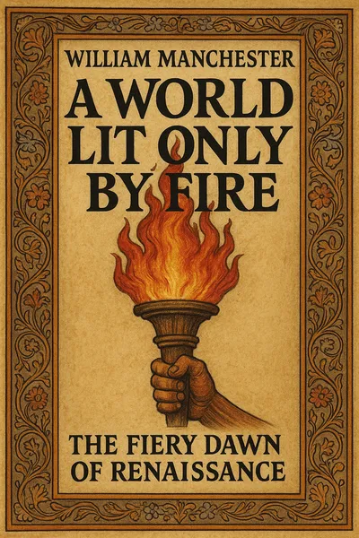Cover of 'A world lit only by fire'