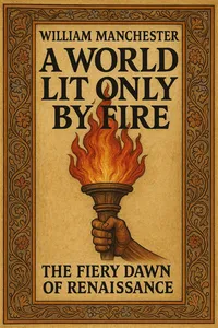 Cover of 'A world lit only by fire'