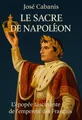 Couverture de 'Le sacre de napoleon'