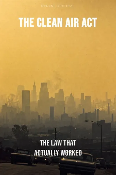 Cover of 'The clean air act'