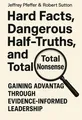 Cover of 'Hard facts dangerous half truths and total nonsense'