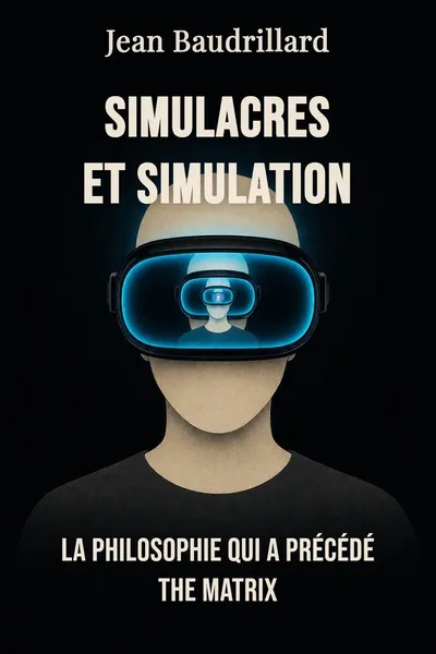 Couverture de 'Baudrillard simulacres et simulation'