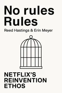 Cover of 'No rules rules'