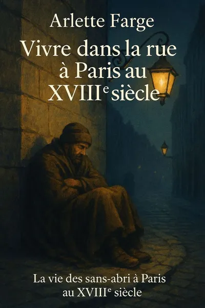 Couverture de 'Vivre dans la rue a paris au xviiie siecle'