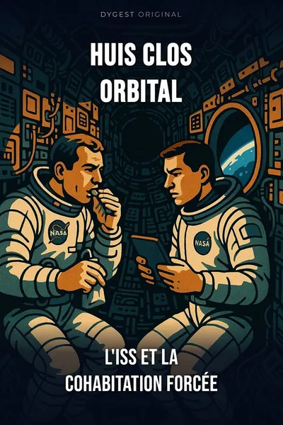Couverture de 'Huis clos orbital'