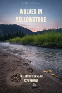 Cover of 'Wolves in yellowstone'