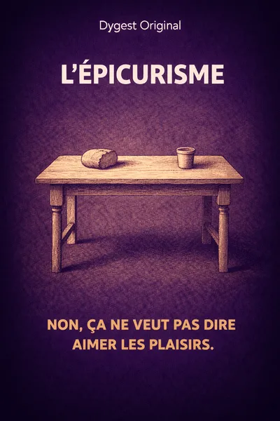 Couverture de 'Lepicurisme'