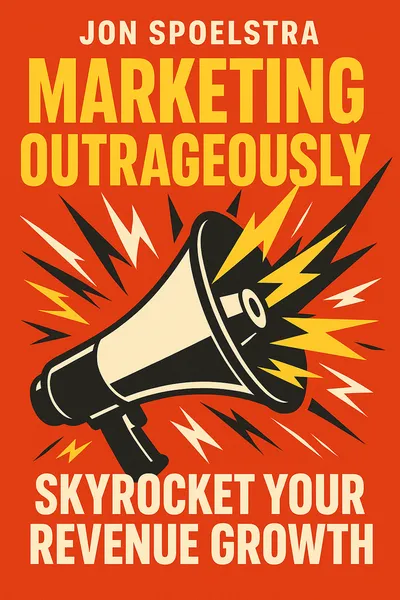 Cover of 'Marketing outrageously'