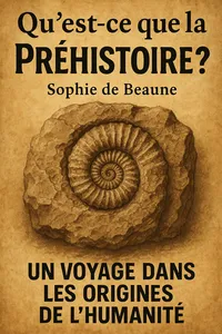 Couverture de 'Quest ce que la prehistoire'