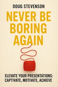 Cover of 'Never be boring again'
