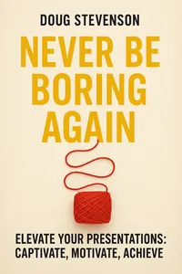 Cover of 'Never be boring again'