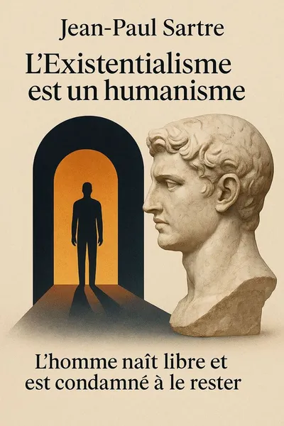 Couverture de 'Lexistentialisme est un humanisme'