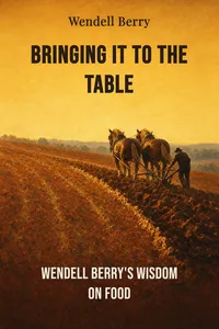 Bringing It to the Table
