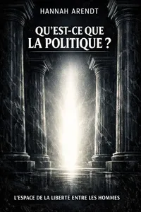 Couverture de 'Quest ce que la politique'